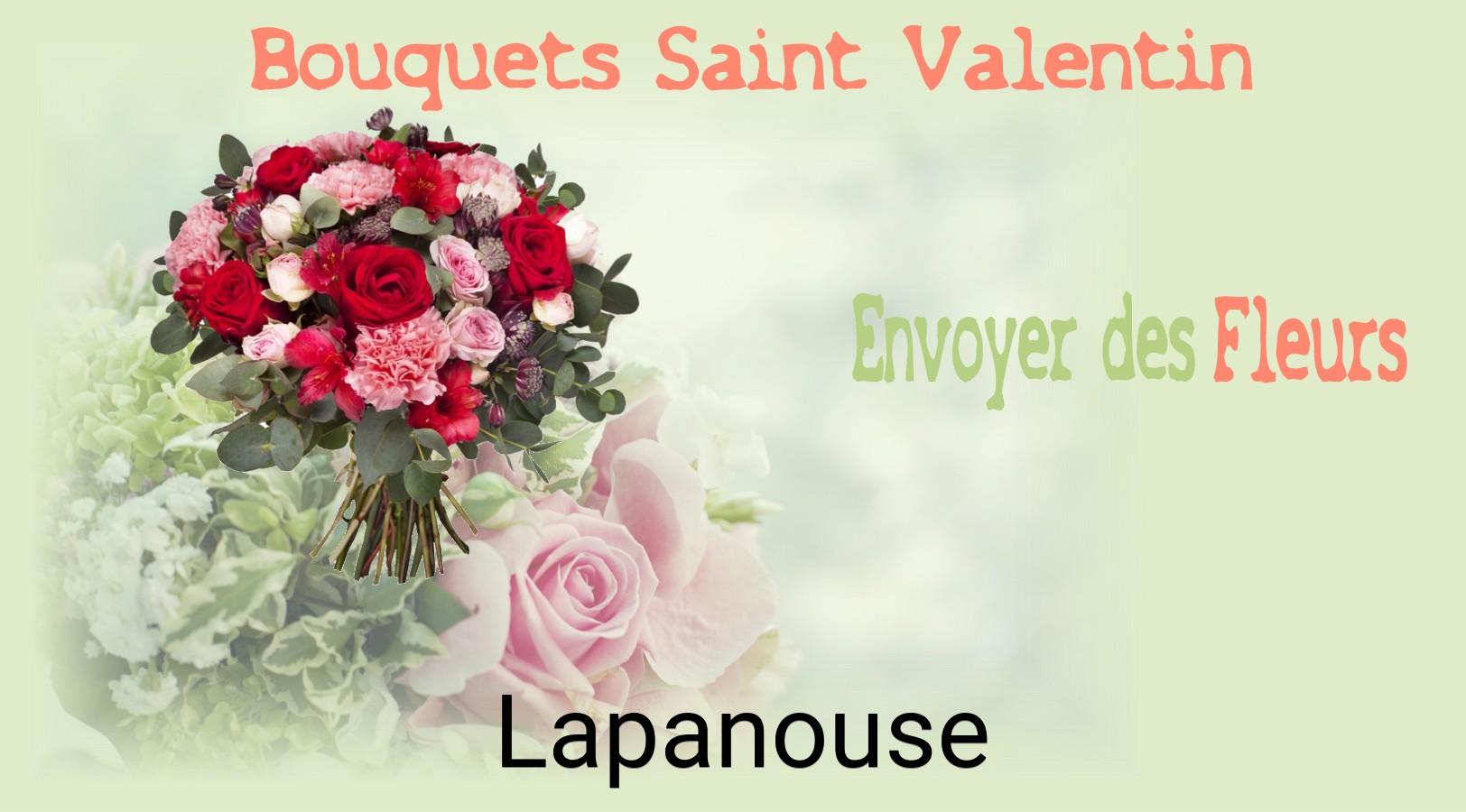 Roses de Saint-Valentin livrées à Lapanouse